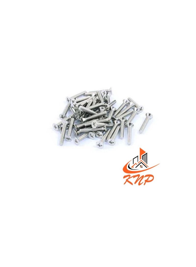KNP KNP Countersunk Machine Screws - Pack of 200 (M3 x 12mm)  - Image 3
