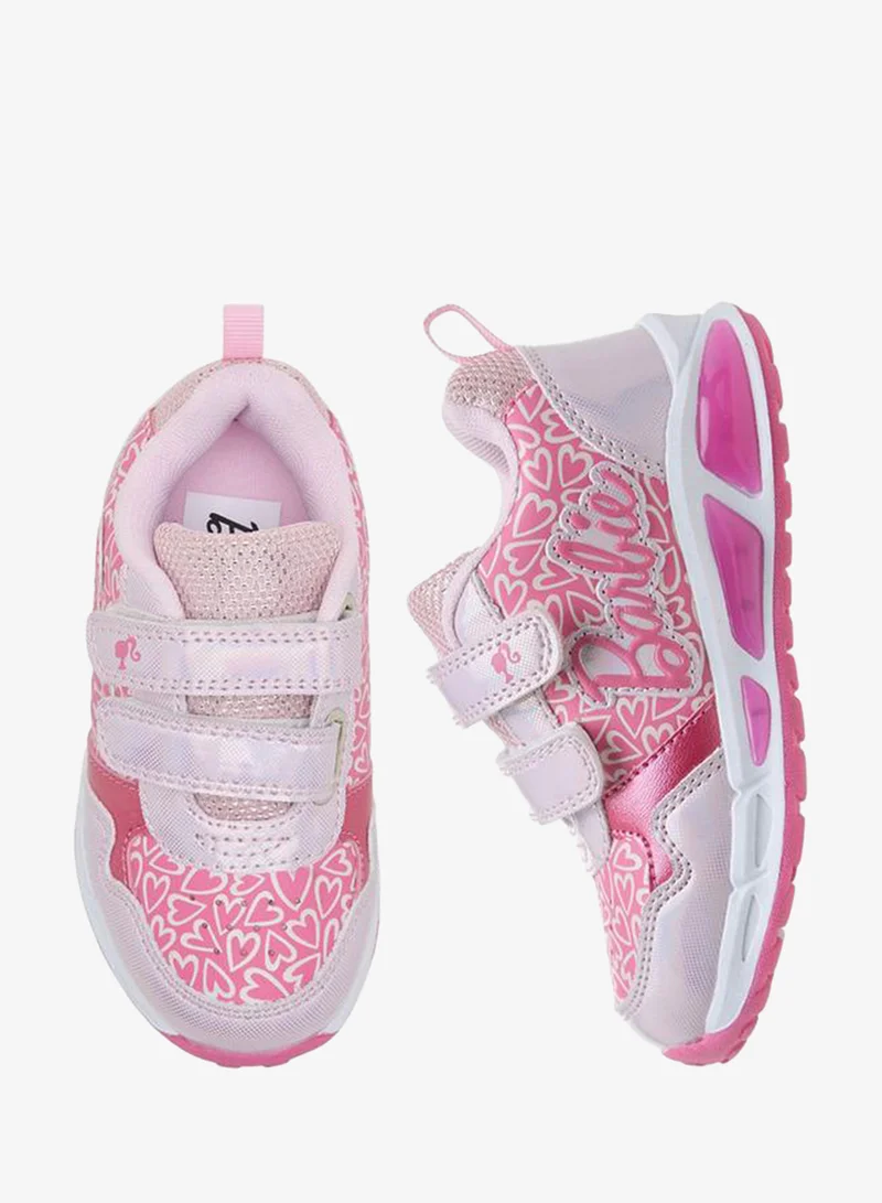 باربي Girls Light-Up Ankle Sneakers
