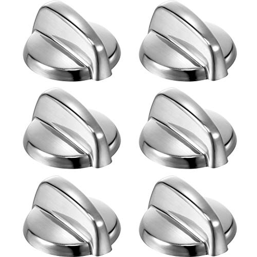 Gejoy WB03T10284 Knobs Burner Control Knobs Compatible with General Electric GE Range/Stove/Oven Replace for AP4346312 PS2321076 (6 Pack) - Image 1