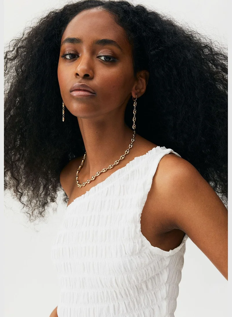PULL&BEAR Chain hoop earrings