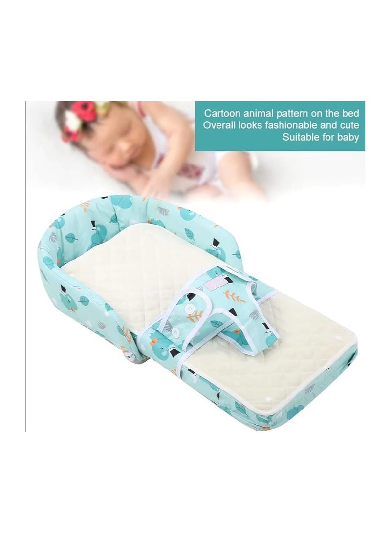 Multi functional Baby Bassinet, bed Portable Co-Sleeping Crib with Breathable keep baby close and protected (BIGE)  - Image 3