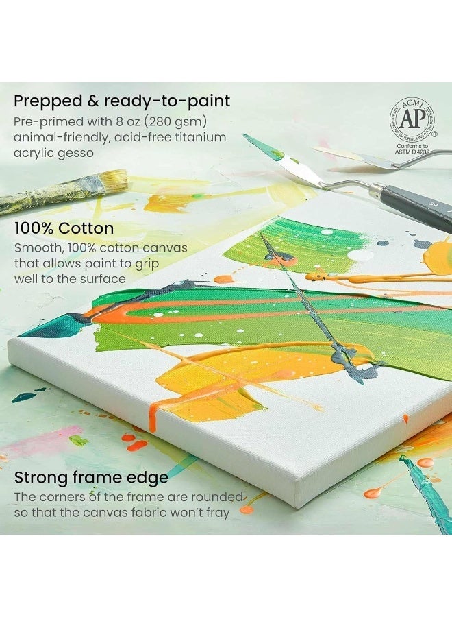 Hasanat Essentials Blank White Canvas Frame 25 x 35 cm - Image 5