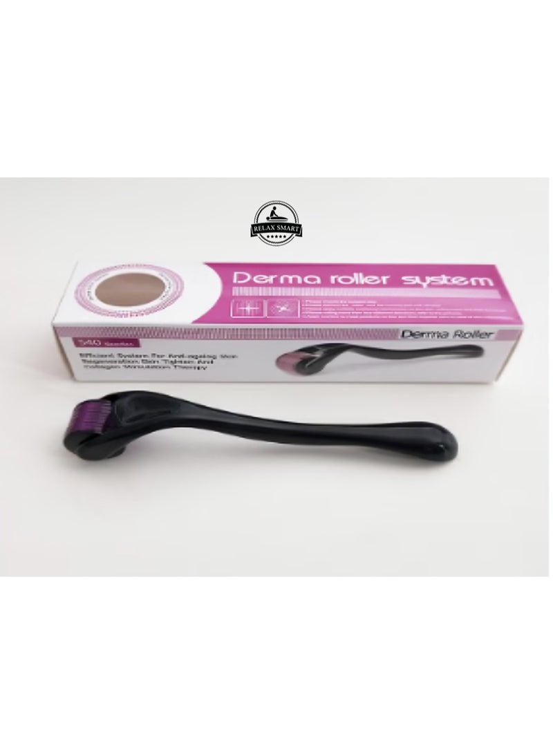 Relax Smart Skin Roller 2-Pack Microneedle Titanium Derma Roller for Face and Scalp – Skin Care Tool for Men and Women - Image 2