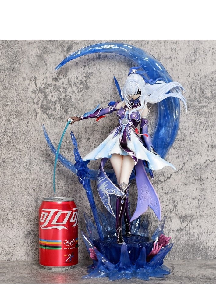 Honkai Star Rail - Jing Liu High Quality Figure with Interchangeable Eye Patches (Approx. 36cm Tall)