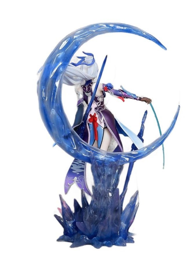 Honkai Star Rail - Jing Liu High Quality Figure with Interchangeable Eye Patches (Approx. 36cm Tall)