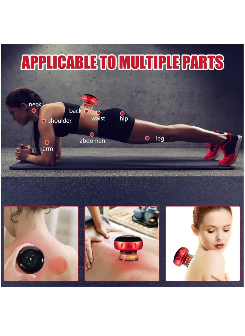 ELTRAZONE "Smart 3-in-1 Vacuum Cupping Therapy Set – Infrared Heating, Gua Sha Massage, 12 Temperature Levels"  - Image 3