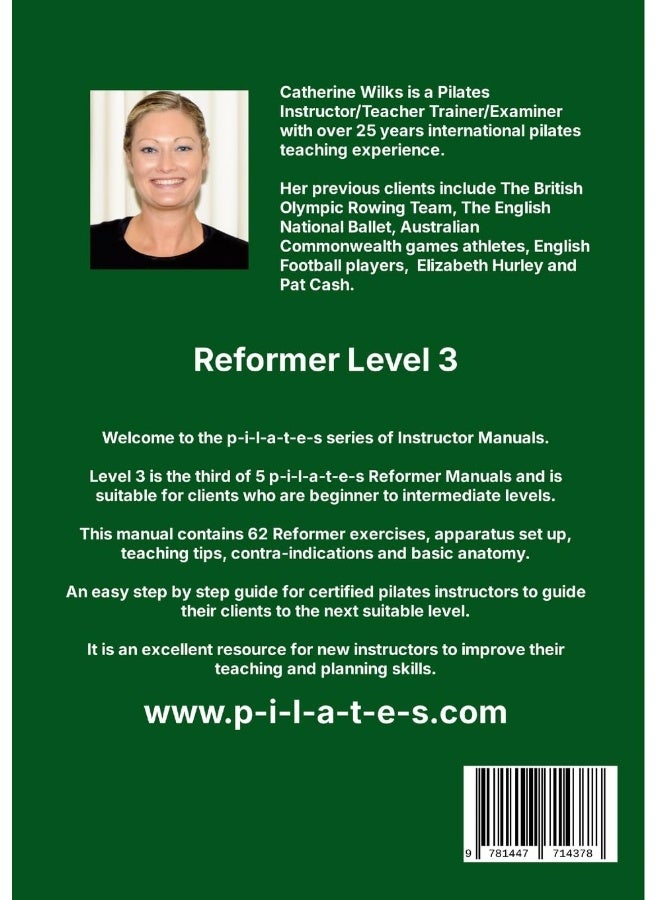 Lulu p-i-l-a-t-e-s Instructor Manual Reformer Level 3 - Image 2