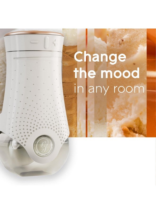 Glade عبوات إعادة تعبئة معطر الهواء من غليد، معطرة وزيوت أساسية للمنزل والحمام، لفافة فانيليا كراميل، 3.35 أونصة سائلة، 5 قطع - Image 2