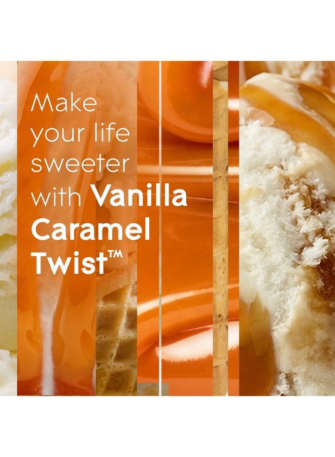 Glade عبوات إعادة تعبئة معطر الهواء من غليد، معطرة وزيوت أساسية للمنزل والحمام، لفافة فانيليا كراميل، 3.35 أونصة سائلة، 5 قطع - Image 3