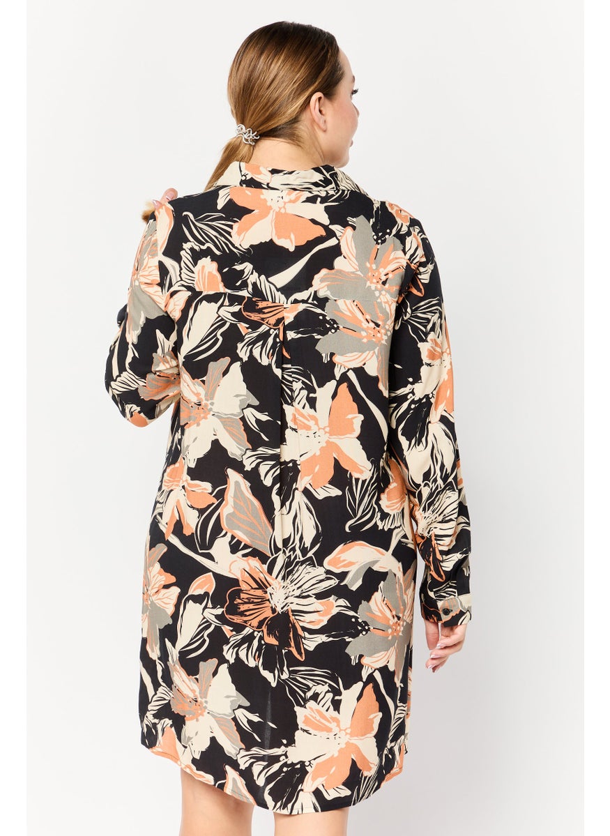 Juicy Couture Women Allover Print Shirt Dress, Multicolor  - Image 2