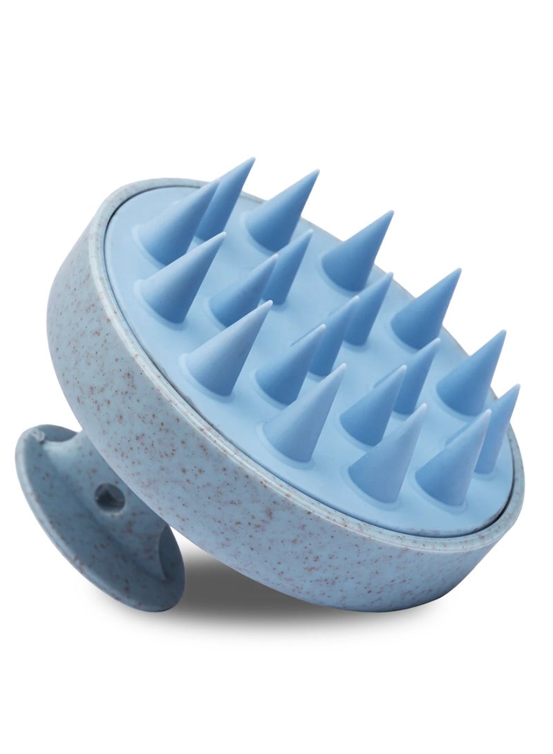 MiMi & BeiBei Hair Massager Shampoo Brush Hair Scalp Massager Brush with Soft Bristles Scalp Scrubber Dandruff Brush for Scalp Care and Hair Growth Shower Hair Scalp Scrubber Comb Soft Silicone Comb - Image 1
