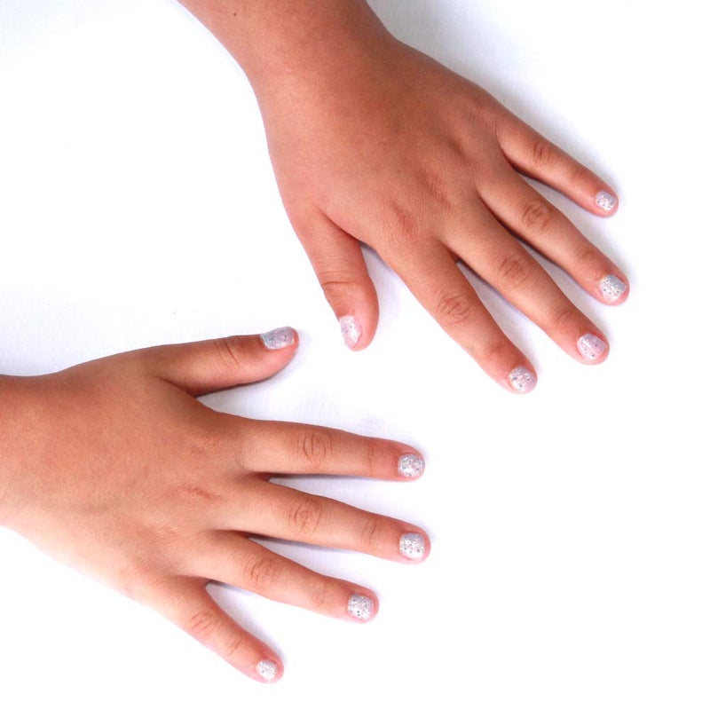 MISS NELLA NEW Magic collection BIBBIDI BOBBIDI BOO- Special Blue sparkle Nail Polish for Kids, with Peel-off, Water Based & Odour Free Formula - Image 3