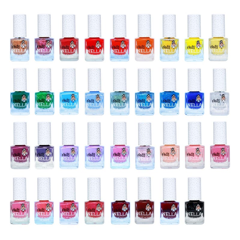 MISS NELLA NEW Magic collection BIBBIDI BOBBIDI BOO- Special Blue sparkle Nail Polish for Kids, with Peel-off, Water Based & Odour Free Formula - Image 5