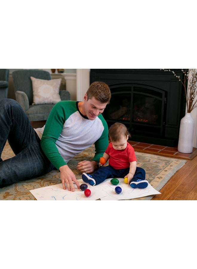 Crayola; My First Crayola; Palm-Grip Crayons; Art Tools; 6 Count; Designed for Toddlers - Image 5