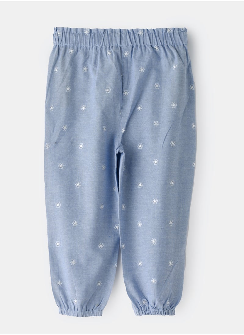 Jelliene Active Fun & Everyday Style: Girls' Woven Joggers Comfort & Versatility for Play or Leisure  - Image 2
