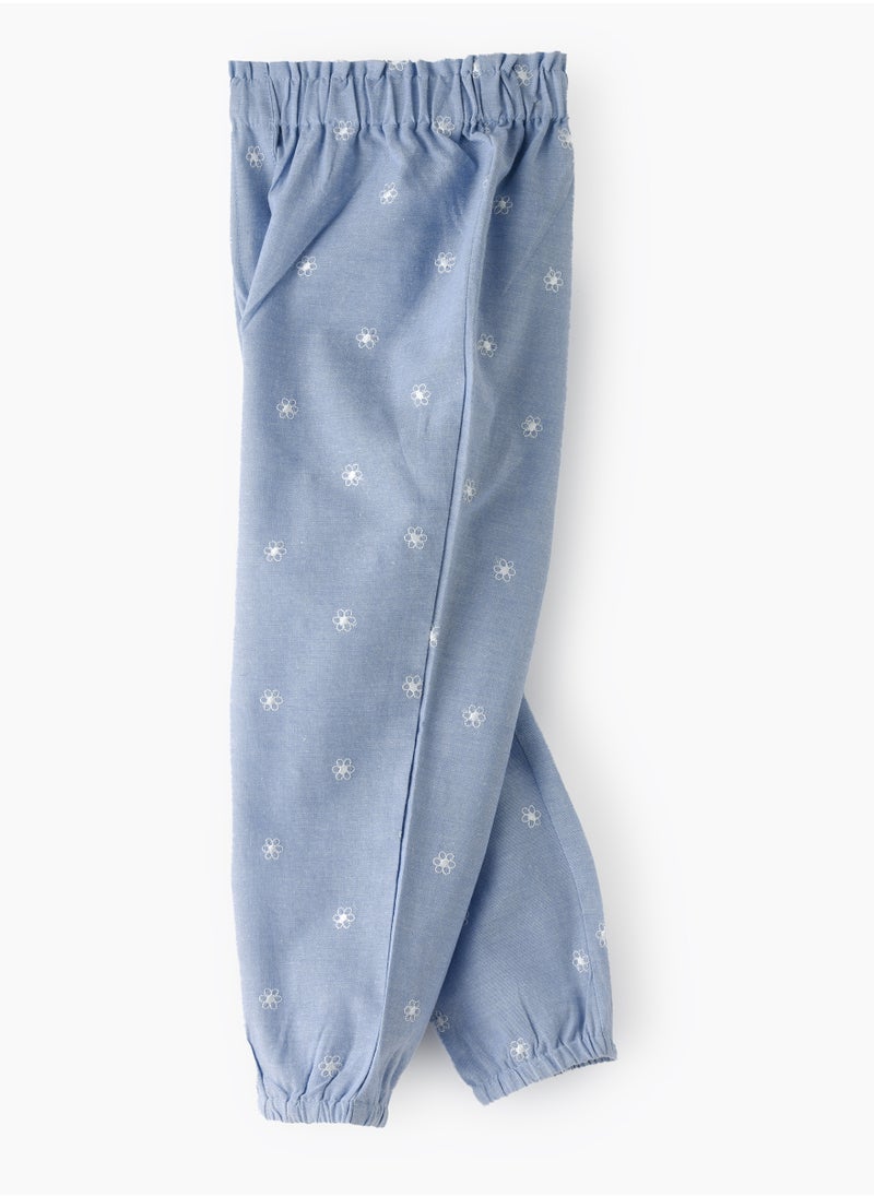 Jelliene Active Fun & Everyday Style: Girls' Woven Joggers Comfort & Versatility for Play or Leisure  - Image 3