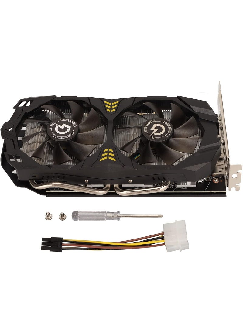 Dilwe RX580 Graphics Card 8G GDDR5 Computer Graphics Card with Fans 124414000MHz 8GB256bitGDDR5 Desktop Computer Game Discrete Graphics Card Support HDMI3 DP for ComputerRX580 8GB  - Image 3