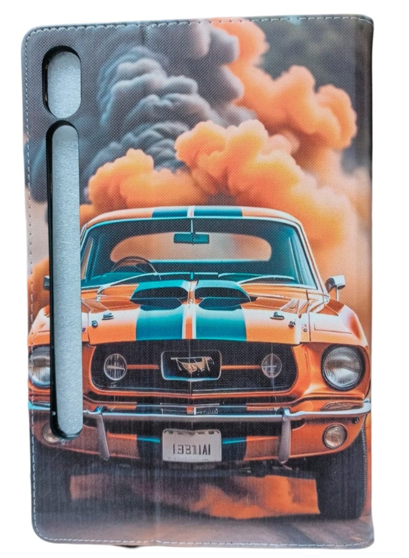 Vintage Mustang Photos & Images Case for Samsung Galaxy Tab S9 11-inch/S9 FE 10.9-inch Case 2023 Release,Lightweight Hard Back Shell Cover for Model (SM-X710/X716B/X718U) Flip case - Image 1