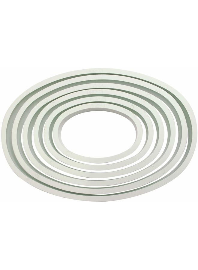 PME Oval Cutters, for Cake Decorating, Set of 6 - Image 2