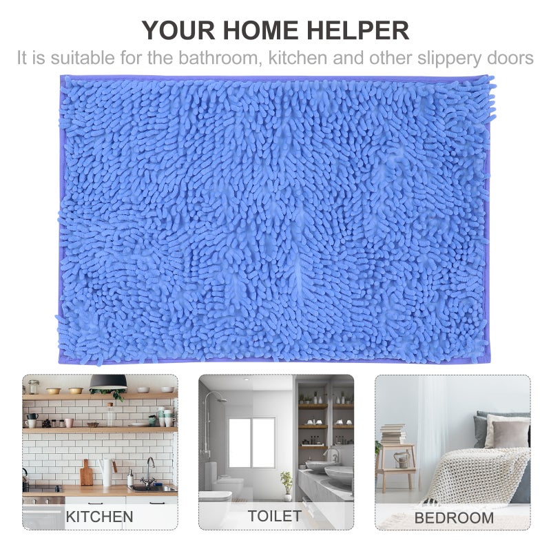 1Pc Anti- Doormat Bathroom Mat Kitchen Foot Pad Household Floor Mat - Image 5