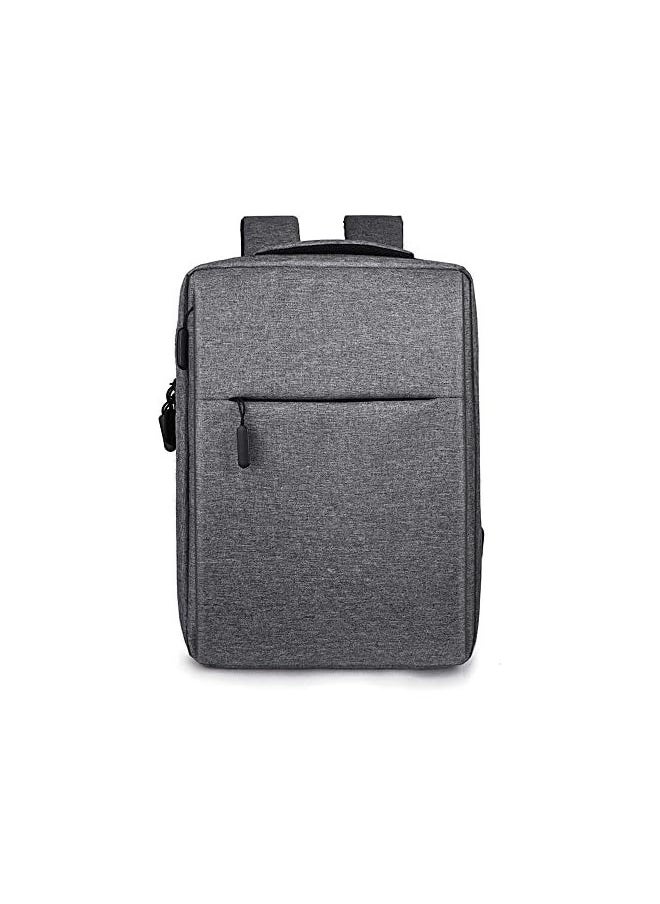 PROMASS - Business Laptop Backpack USB Charging Port Headphone Jack Water-Repellent Fabric Suitable 15.6-inch Computer Backpacks Casual Bags Men Women - Image 1