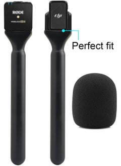 TIGER Mic Stand Holder for DJI Mic 1/2, Rode Wireless GO II, Wireless Interview Microphone Adapter Handheld Mount for Hollyland Lark M1/C1/150, Synco G1/A2, Movo & More – Versatile Mount for Wireless Mics  - Image 3