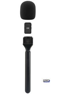 TIGER Mic Stand Holder for DJI Mic 1/2, Rode Wireless GO II, Wireless Interview Microphone Adapter Handheld Mount for Hollyland Lark M1/C1/150, Synco G1/A2, Movo & More – Versatile Mount for Wireless Mics  - Image 2