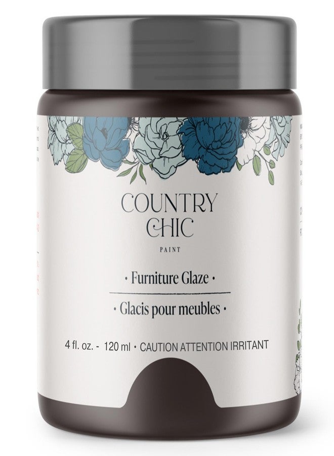 Country Chic Paint طلاء أثاث - طلاء ذو تأثيرات خاصة بنمط عتيق لطلاء الأثاث ذي الطابع الطباشيري، صبغة خشبية صديقة للبيئة، 6 خيارات ألوان - كوارتز دخاني [بني شوكولاتة] - (4 أونصة) - Image 1