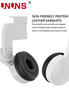 UNUNS Headphone Case Compatible Meta Quest 2,Adjustable Replacement Oculus Quest 2 Accessories,Wireless Original Sound Earphones For Quest 2,White Headphones  - Image 3