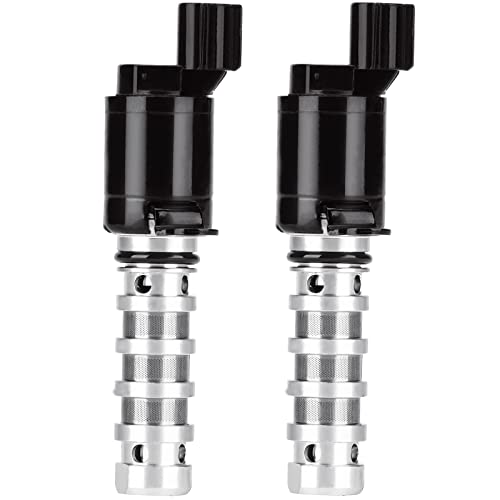 صمام توقيت الصمام المتغير VVT للتحكم في زيت المحرك 2PC مناسب لطرازات هيونداي وكيا أكسنت سوناتا توكسون فيلستر فورت كويب فورت 5 ريو سول L4 16L استبدال لرقم الجزء 243552B700 TS1114