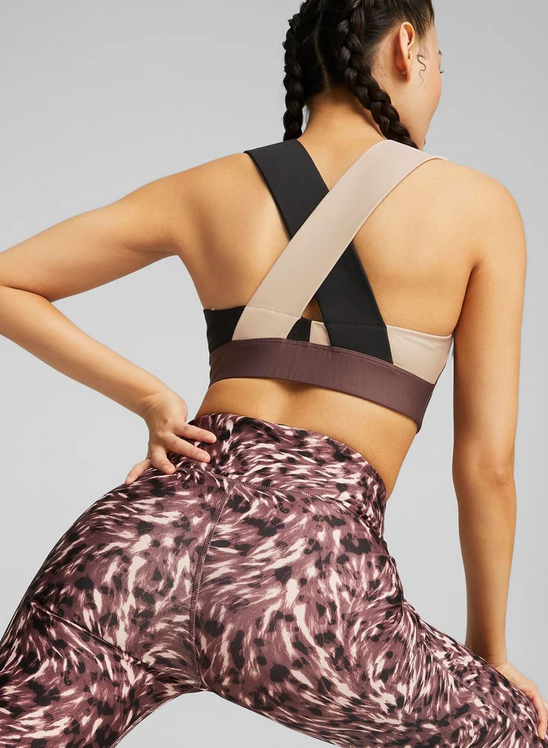 PUMA Mid Impact Safari Glam women bra