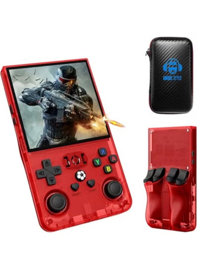 Retro Handheld Game Console, 4.0-inch HD IPS Screen, Linux System, 64GB Storage with 30+ Emulators, Portable Gaming Player