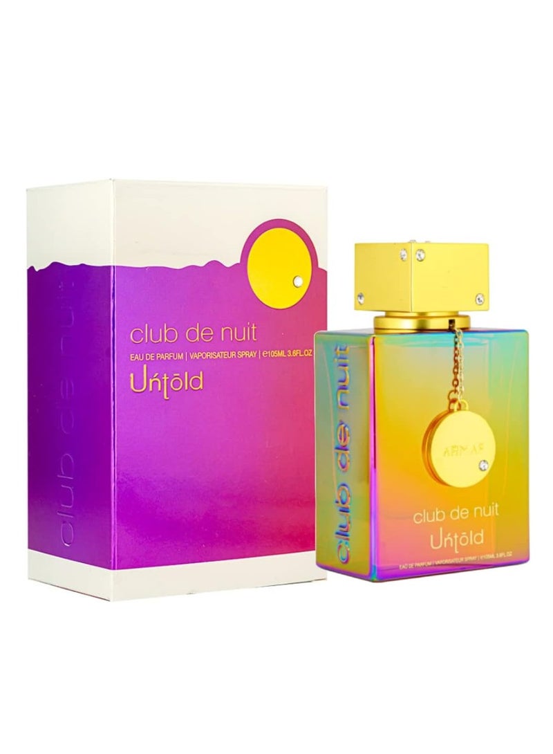 Armaf Club De Nuit Untold Eau De Parfum, 105 ML - Image 1