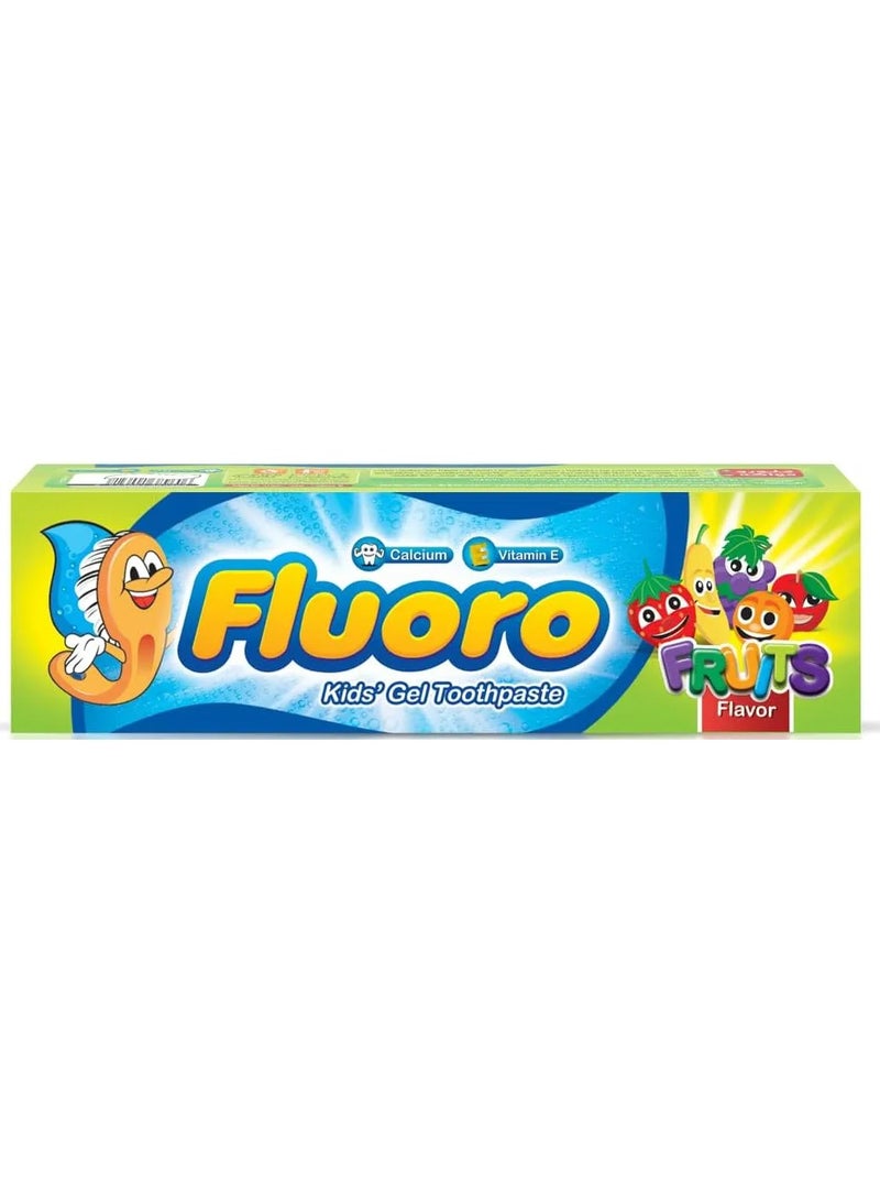 Fluoro Eva Fruits Toothpaste -50G