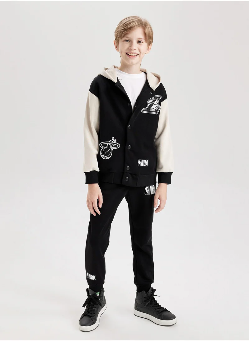 DeFacto Nba Current Teams Elasticated Cuff Jogger Pants With Pockets