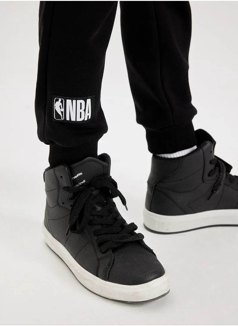 DeFacto Nba Current Teams Elasticated Cuff Jogger Pants With Pockets