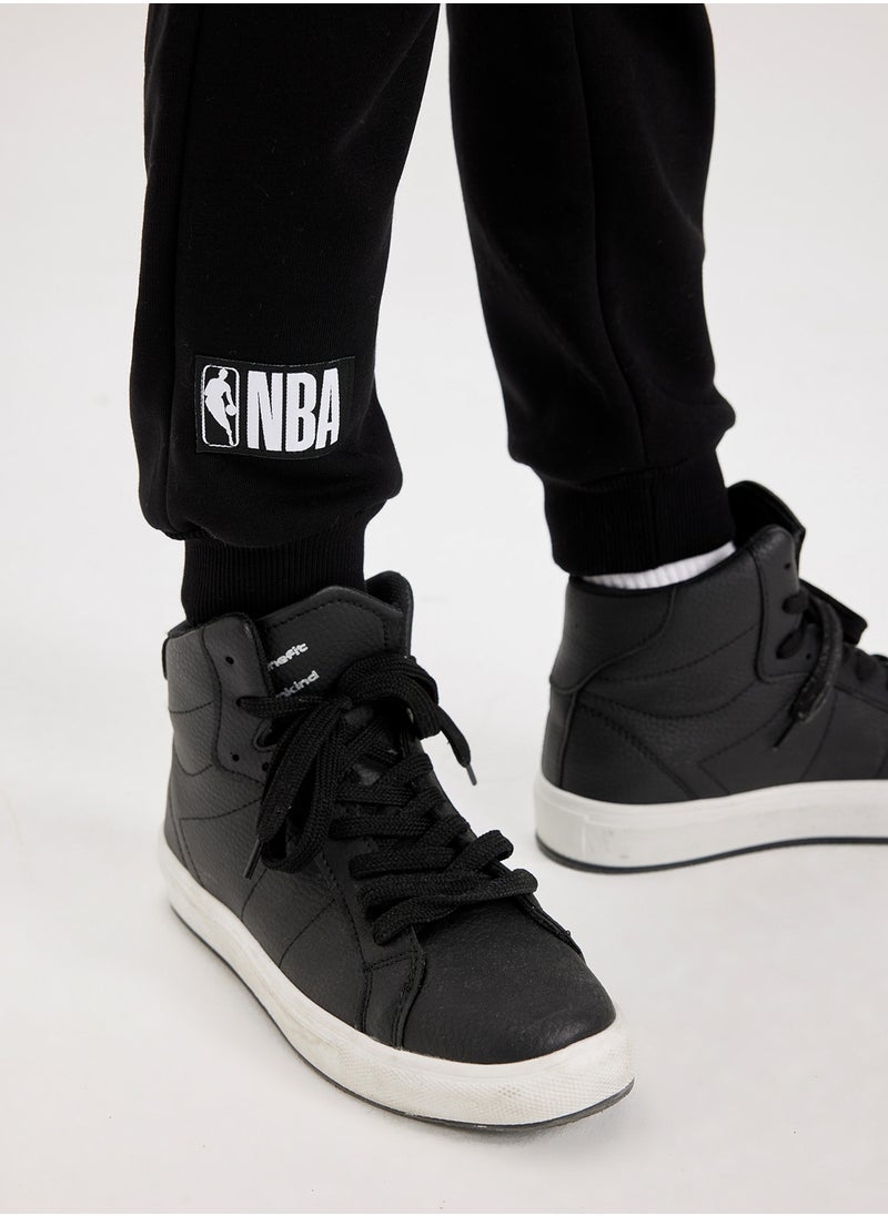 DeFacto Nba Current Teams Elasticated Cuff Jogger Pants With Pockets  - Image 3
