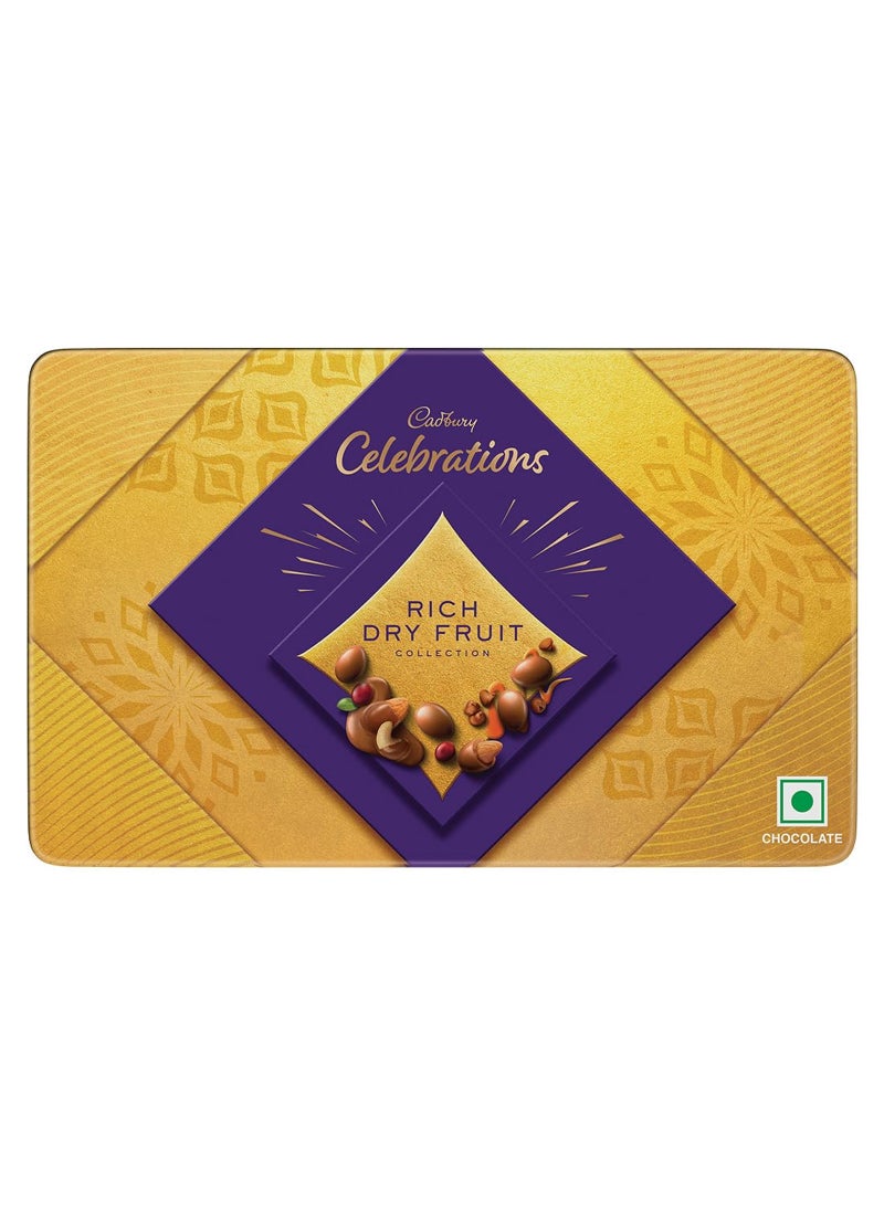 Cadbury Rich Dry Fruit Chocolate Collection 177g - Image 1