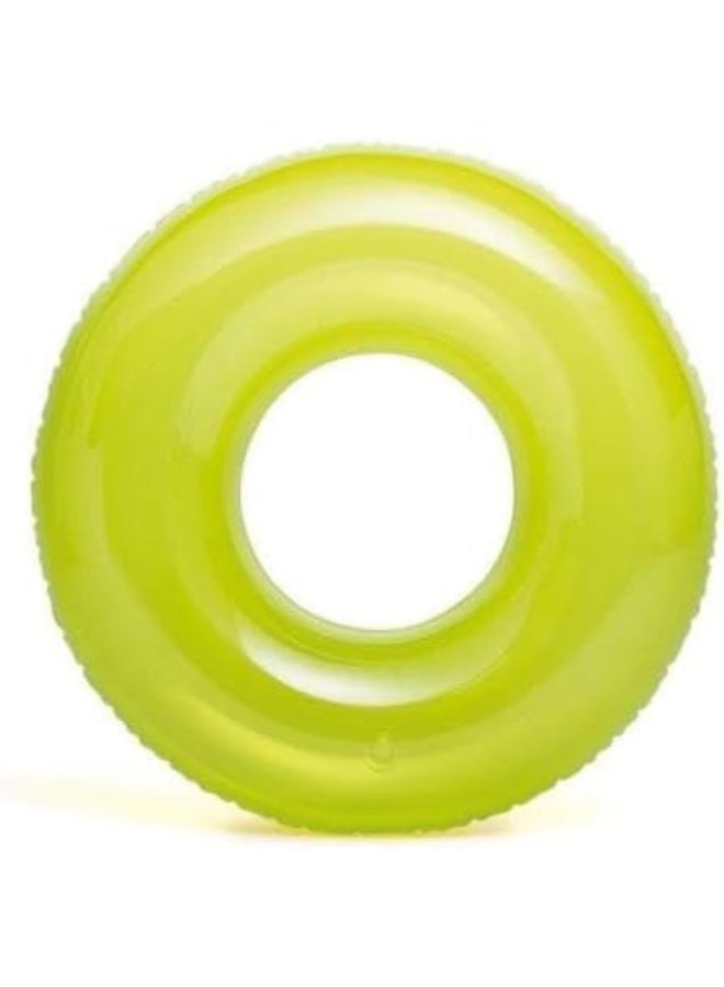 Intex 30" Transparent Swim Ring - Assorted Colors - Image 2