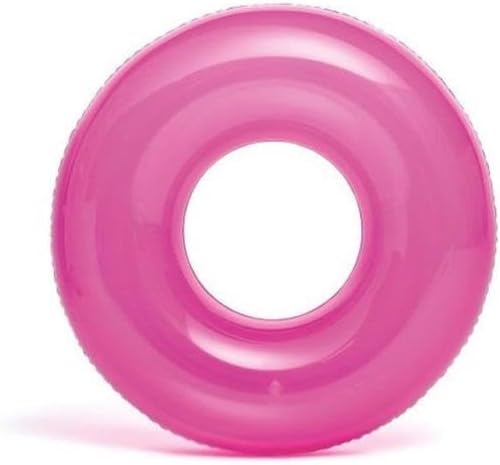Intex 30" Transparent Swim Ring - Assorted Colors - Image 1