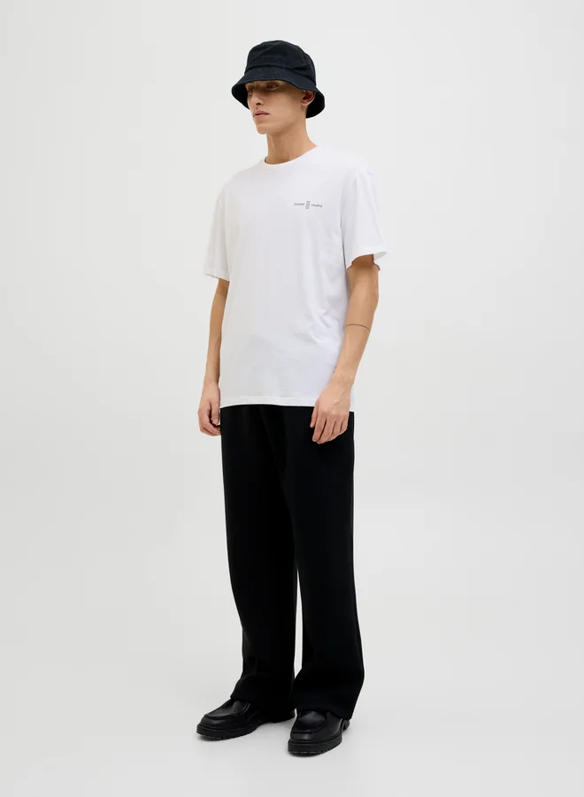 JACK & JONES Graphic Print Crew Neck T-Shirt