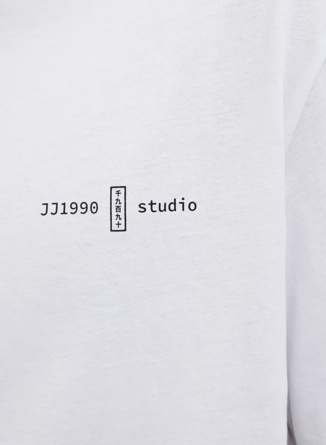 JACK & JONES Graphic Print Crew Neck T-Shirt