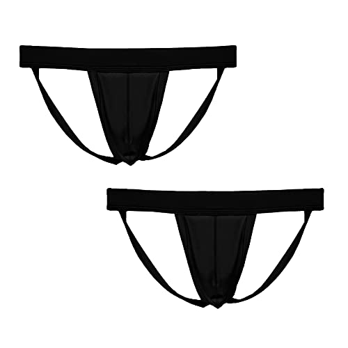 Summer Code Mens Athletic Supporter Performance JockStrap Elastic Waistband Underwear - Image 1