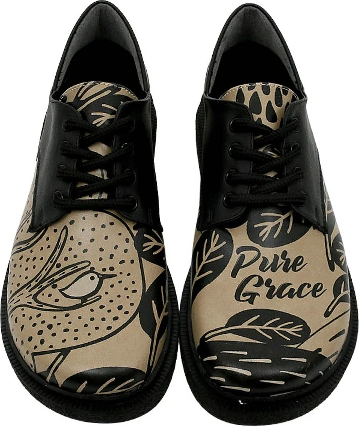 Dogo Women's Vegan Leather Black Casual Shoes - Pure Grace Design