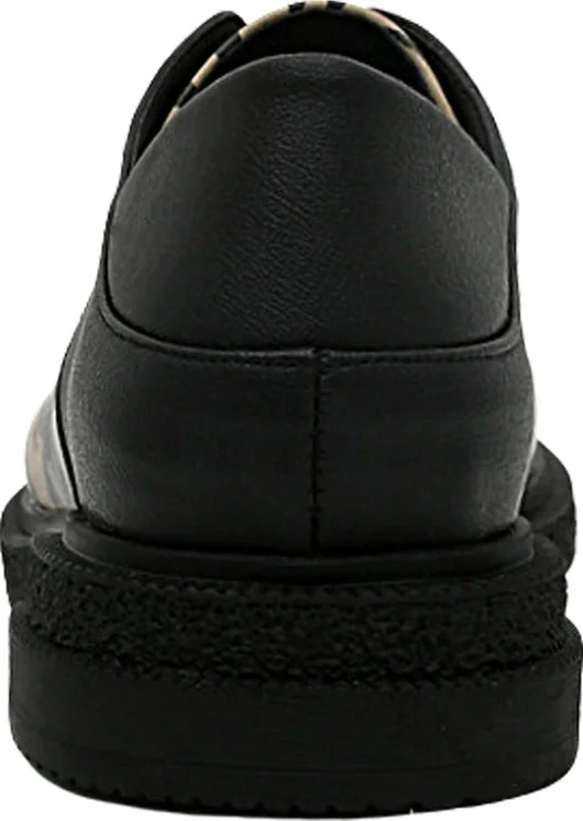 Dogo Women's Vegan Leather Black Casual Shoes - Pure Grace Design