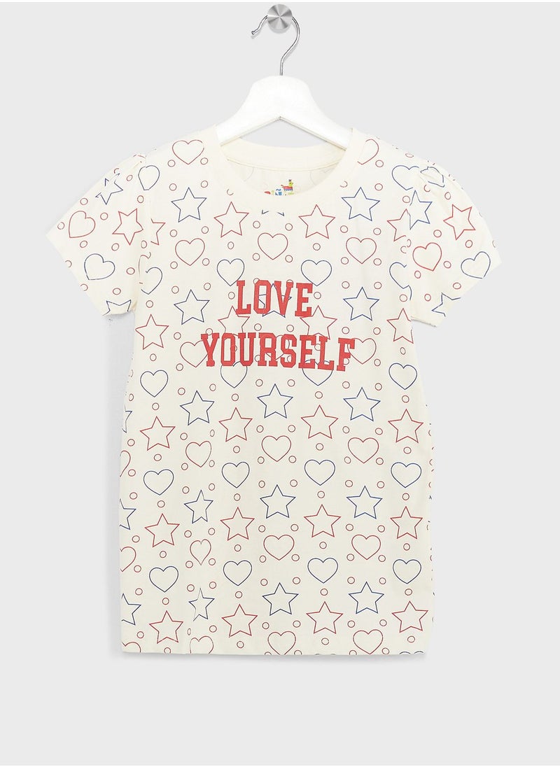 Pinata - Casual T-Shirt & Joggers Set For Girls - Image 1