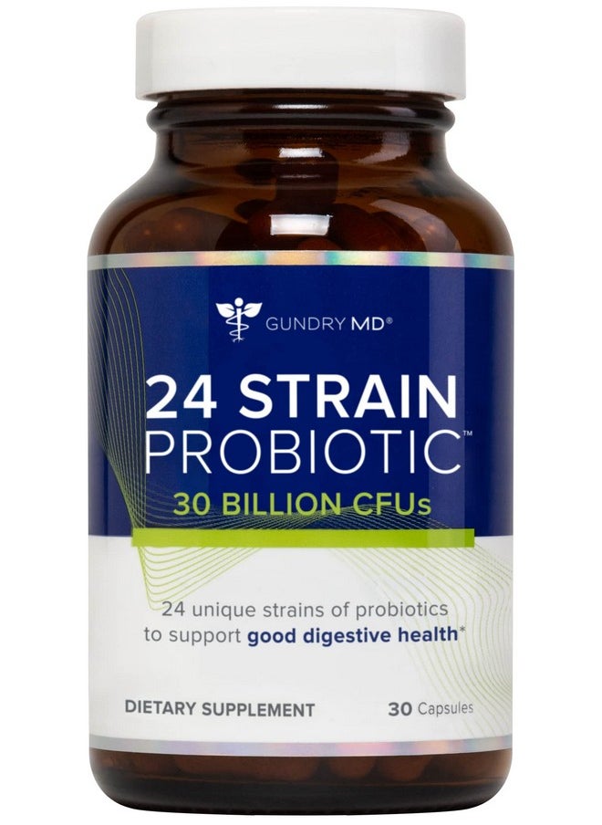 Gundry MD - ® 24 Strain Probiotic With 30 Billion Cfus 30 Count - Image 1