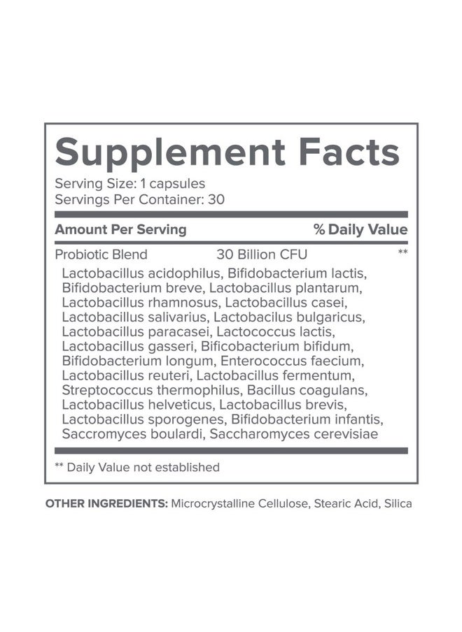 Gundry MD - ® 24 Strain Probiotic With 30 Billion Cfus 30 Count - Image 1