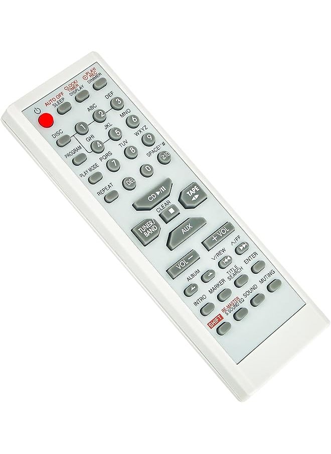 erorex - Eur7711030 Replaced Remote Control Compatible With Panasonic Audio System Sc Pm193 Sc Pm19K Sa Pm28 Sc Pm28 Sc Pm19 Sa Pm19 Sb Pm19 Sb Pm193 Sa Pm193 Sc Pm18 Sb Pm28 Sub Eur7711150 - Image 1
