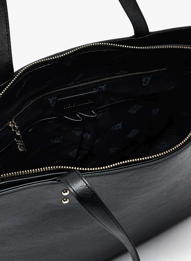 STEVE MADDEN BLACK Steve madden daily women's black satchel bag for Women | Best Price UAE